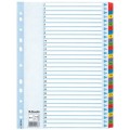 Przekładki kartonowe MYLAR A4 1-31 100164 białe ESSELTE