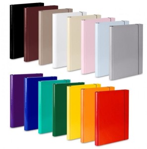 Teczka skrzydłowa z gumką 310/03 niebieska VAUPE