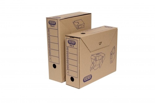 Pudło archiwizacyjne TRIC 0 265x95x340mm brązowe ELBA 100552623