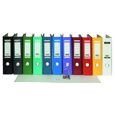 Segregator BANTEX A4/50mm bordowy z szyną 100551803