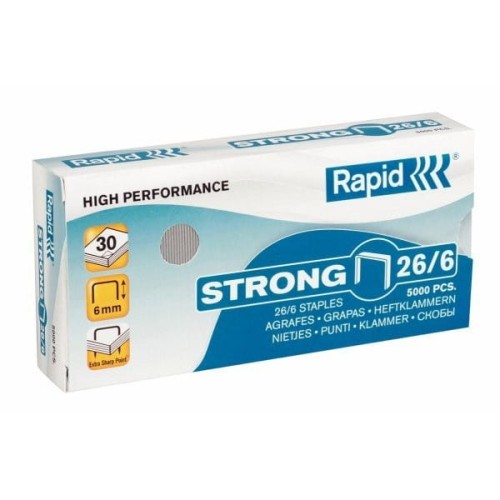 Zszywki RAPID Strong 26/6 5M 24862000