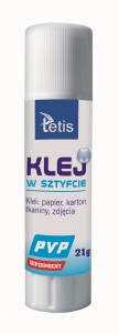 Klej w sztyfcie PVP 21g. BG112-G TETIS