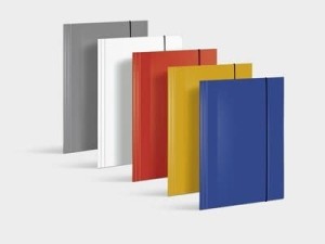 Teczka z gumką 1 żółta 302/08 VauPe