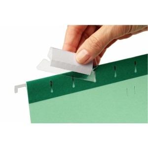 Identyfikatory do teczek PENDAFLEX przezroczyste (25szt) 94514 ESSELTE