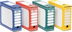 Karton archiwizacyjny TRIC C.E83701BL niebieski  ELBA 100552629