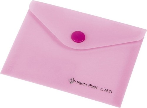 Teczka kopertowa A7 przezr.C4531 różowa 0410-0053-13  Panta Plast