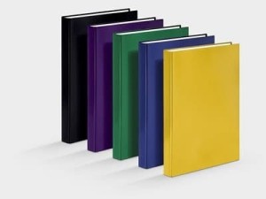 Segregator A4/25mm/2R żółty VAUPE