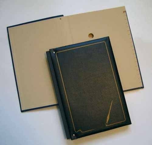 Teczka do podp.20k 920-014 czarny   WARTA  grzb.harm.