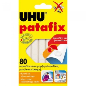 Masa samoprzylepna PATAFIX 50g UHU 80 kwadratów