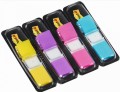 Zakładki indeksujące POST-IT 12x43mm neonowe 683-4AB 4x35szt 3M