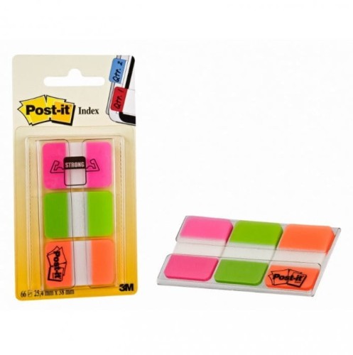 Zakładki indeksujące 3x22k 38x25 mix pastel 3M POST-IT 686-PGO
