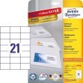 Etykiety ZF A4 70x423mm białe 6174 AVERY ZWECKFORM (30 arkuszy)