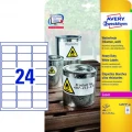 Etykiety Heavy Duty 63.5x33.9mm L4773-20 AVERY ZF 20ark