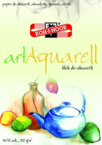 Blok akw.ART AQUARELL A4 300g BLO-AKA4AR-0010 KOH-I-NOOR