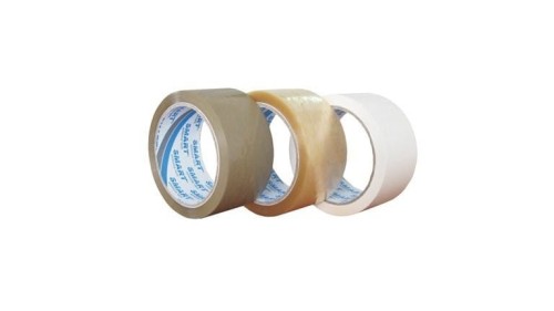 Taśma pakowa kauczuk przezroczysta 48x50m VIBAC/SMART