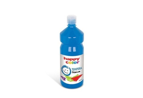 Farba TEMPERA Premium 1000ml niebieska HAPPY COLOR 3310 1000-3