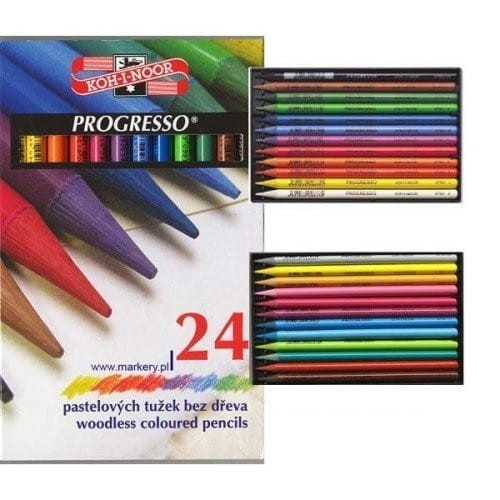 Kredki PROGRESSO 24kolory 8758