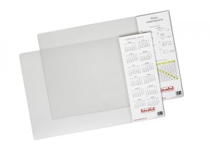 Podkładka na biurko z kieszenią przezroczysta 38x58 PB-04-01 BIURFOL