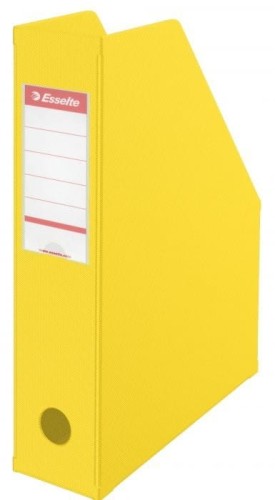 Pojemnik składany A4 70mm żółty ESSELTE PVC 56001
