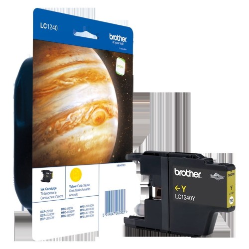 Tusz BROTHER (LC1240Y) żółty 600str MFCJ6910DW