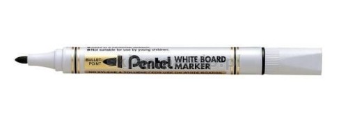 Marker do tablic PENTEL czarny MW85A okrągła końcówka dł.linii 250 m