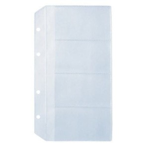 Wkład do wizytownika na 200 wizytówek (10szt) BIURFOL WW-04