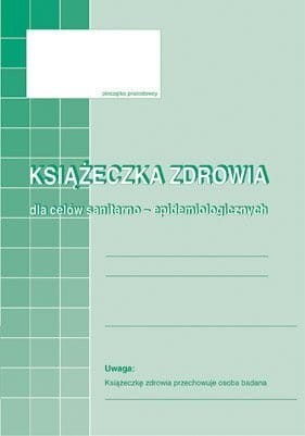 530-5 Książeczka zdrowa MICHALCZYK&PROKOP A6 16 stron