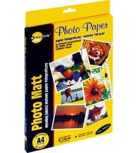 Papier foto YELLOW ONE A4 190g A50 matowy (4M190) 150-1180