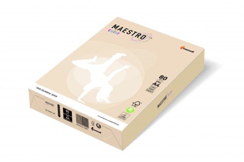 Papier xero MAESTRO COLOR A4 80g CR20_kremowy