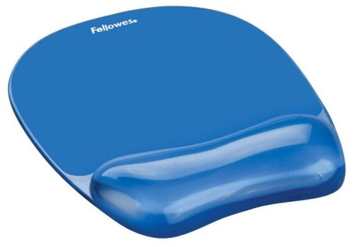 Podkładka Crystal pod mysz i nadgarstek niebieska FELLOWES 91141