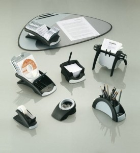 Kartoteka obrotowa 500 kart 2416-01 czarna