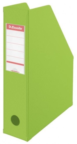 Pojemnik składany A4 70mm zielony ESSELTE PVC 56006
