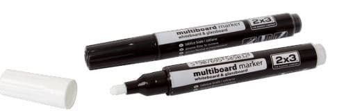 Marker suchościeralny Multiboard - czarny 2X3 AS142