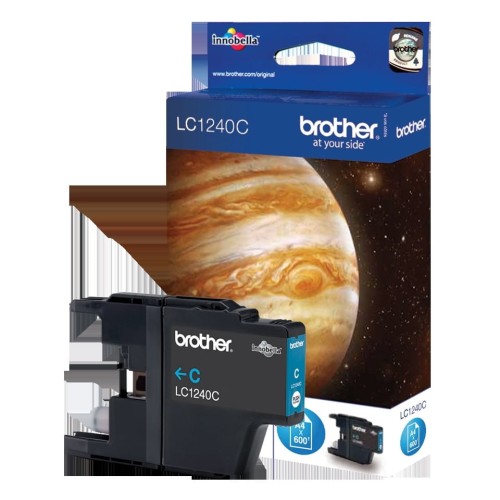 Tusz BROTHER (LC1240C) niebieski 600str MFCJ6910DW