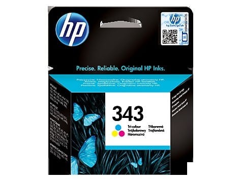 Tusz HP 343 (C8766EE) kolor 260str 460/5740/5745/5940/6520/6540