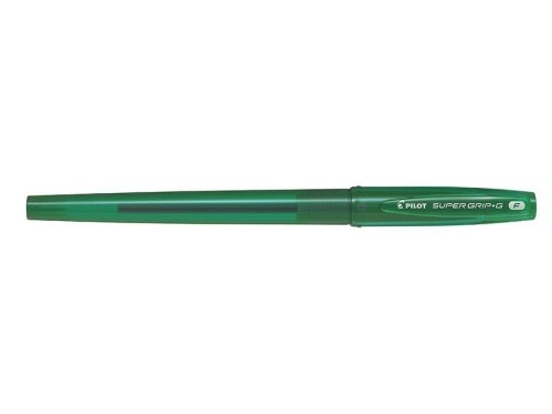 Długopis olejowy ze skuwką PILOT SUPER GRIP zielony BPS-GG-F-G