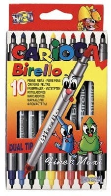 Flamastry BIRELLO 10k-dwus. CARIOCA  160-1462