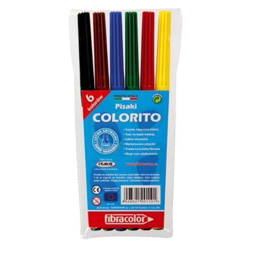 Flamastry FIBRACOLOR 6kol.