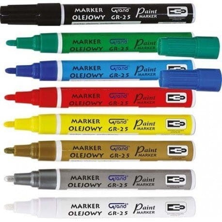 Marker olejowy GR-25 czerwony GRAND