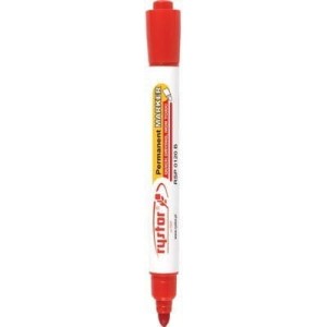 Marker permanentny RYSTOR RMP-1 czerwony 432-001