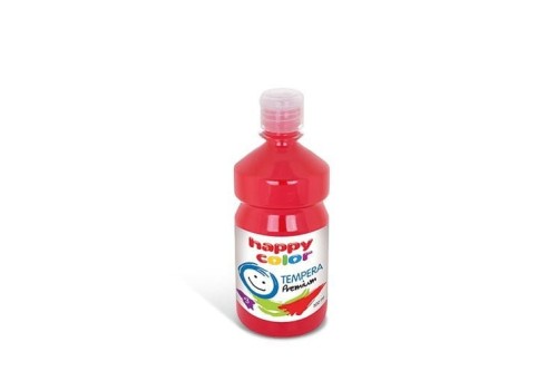 Farba TEMPERA Premium 500ml ciemnoczerwona HAPPY COLOR HA 3310 0500-26