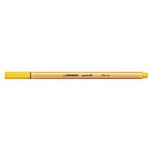 Cienkopis STABILO point 88 0.4mm żółty 88/44