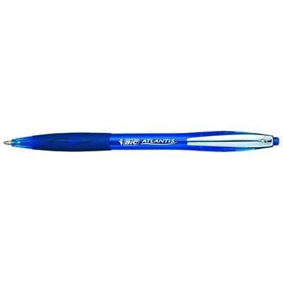 Długopis ATLANTIS PREMIUM niebieski BIC metal clip 902132