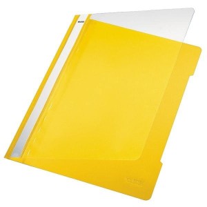 Skoroszyt plastikowy A4 żółty (25)4191 0015 LEITZ