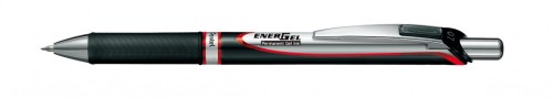 Pióro kulkowe BLP77-BP1B czerwone Energel automatyczny 0.7mm PENTEL