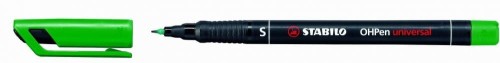 Foliopis STABILO OHPen S niezmywalny 0.4mm zielony 841/36