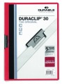Skoroszyt DURABLE DURACLIP Original 30 czerwony 2200-03