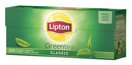 Herbata LIPTON GREEN CLASSIC 25 torebek