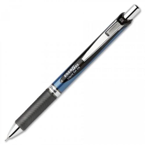 Cienkopis kulkowy PENTEL ENERGEL BLN75 czarny z płynnym tuszem żelowym