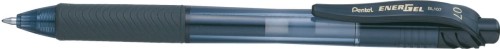 Pióro kulkowe PENTEL BL107 0.7mm czarne z tuszem żelowym